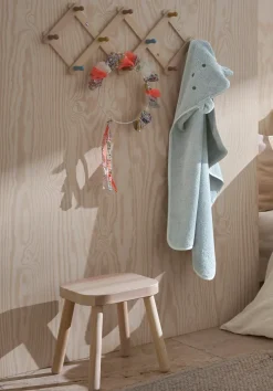 hessnatur Baby Badetuch mit Kapuze aus reiner Bio-Baumwolle von salbei Clearance