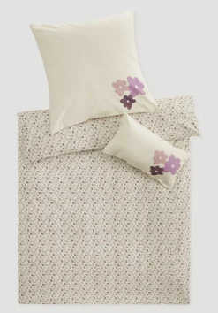 hessnatur Biber Bettwäsche MILLEFLEURS aus reiner Bio-Baumwolle von natur Sale