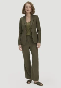 hessnatur Blazer Regular aus reinem Leinen von goldoliv New