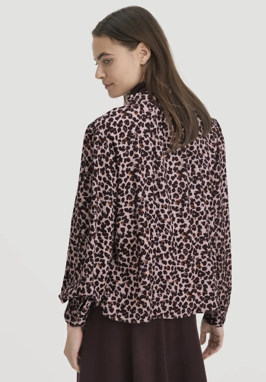 hessnatur Bluse Relaxed aus LENZING™ ECOVERO™ Viskose von rosé Sale
