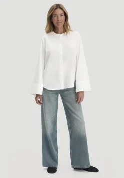 hessnatur Bluse Relaxed aus reiner Bio-Baumwolle von naturweiss Hot