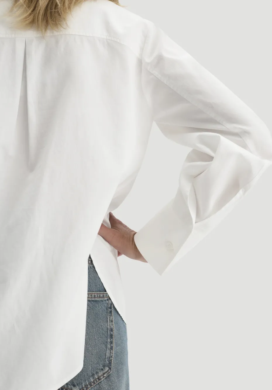 hessnatur Bluse Relaxed aus reiner Bio-Baumwolle von naturweiss Hot