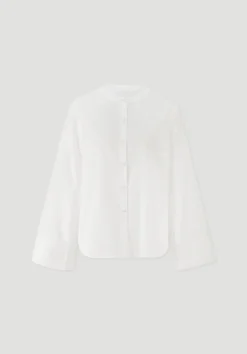 hessnatur Bluse Relaxed aus reiner Bio-Baumwolle von naturweiss Hot