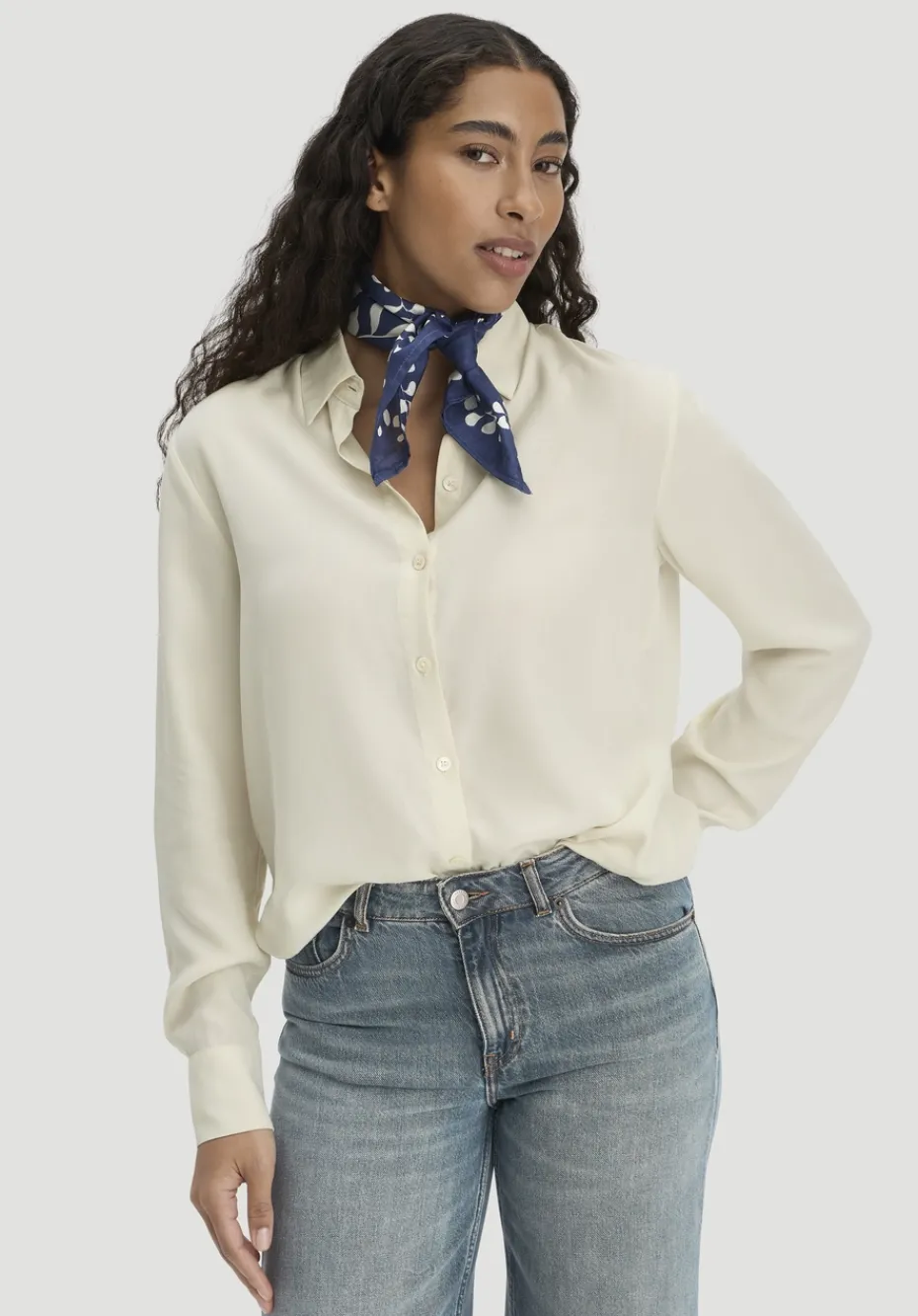 hessnatur Bluse Relaxed aus TENCEL™ Lyocell von cocos New
