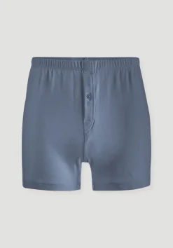 hessnatur Boxershorts aus Bio-Baumwolle mit TENCEL™ Modal von stahlblau Hot