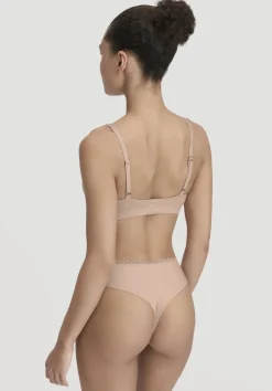 hessnatur Brazil Regular Cut COTTON FEEL LACE aus Bio-Baumwolle von puder Sale