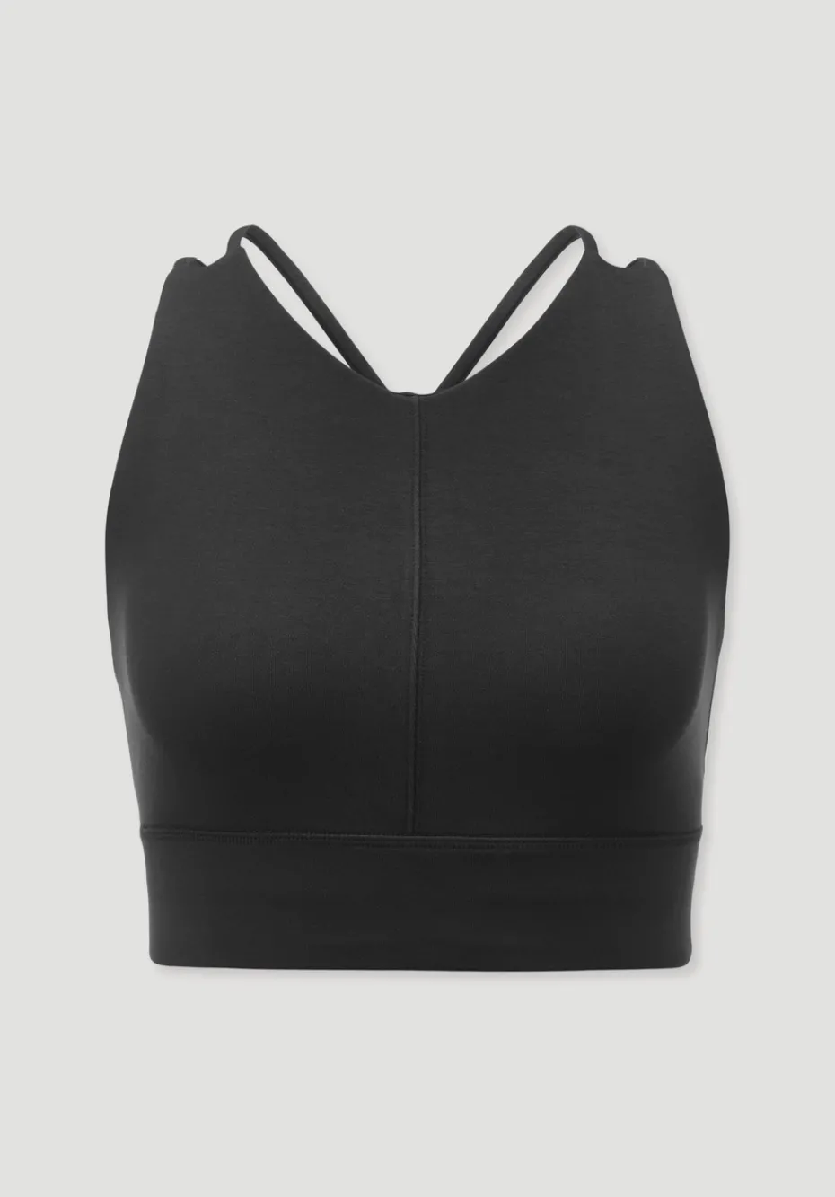 hessnatur Bustier ACTIVE COMFORT aus Bio-Baumwolle von schwarz