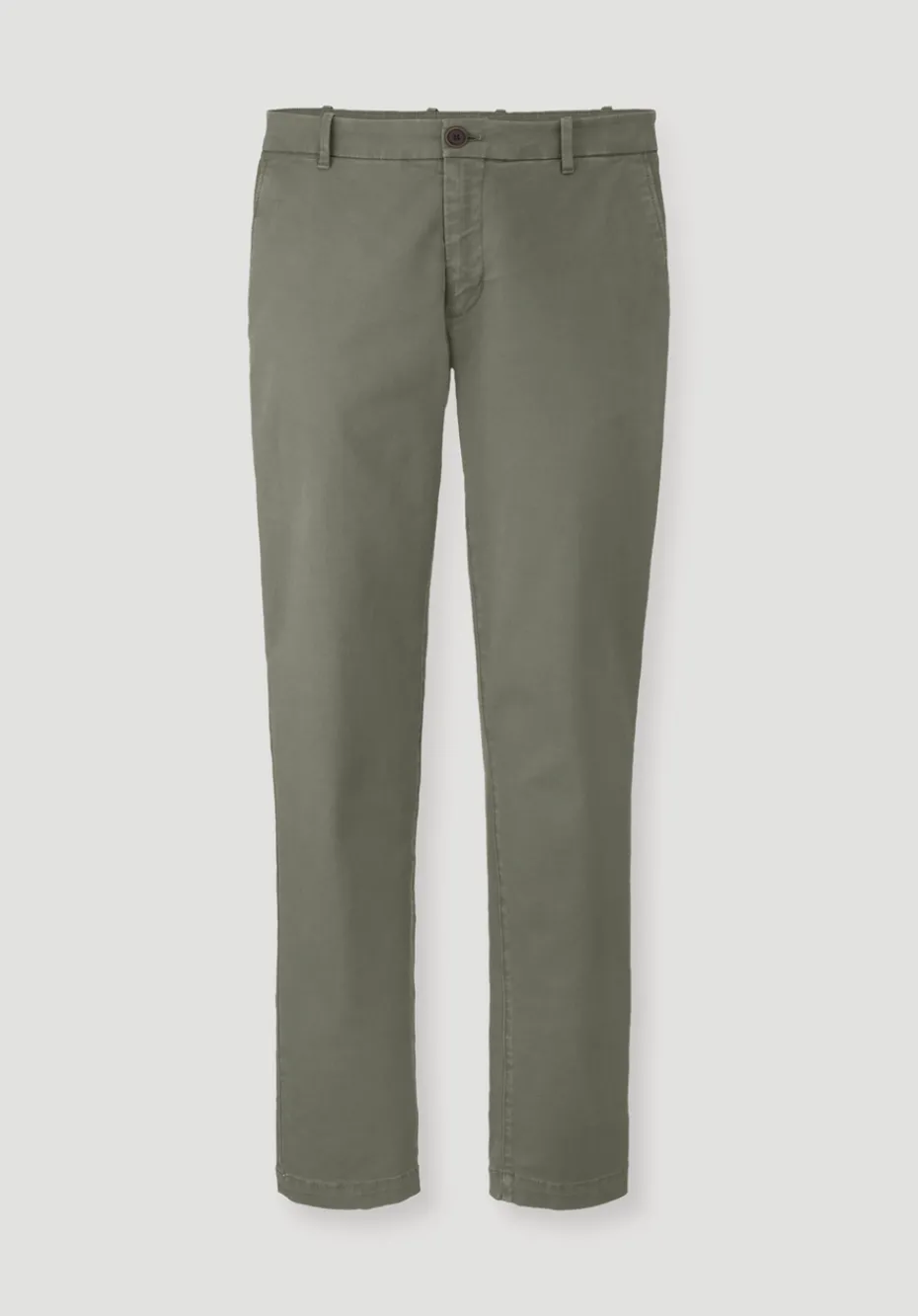 hessnatur Chino LENN Regular aus Bio-Baumwolle von oliv Outlet