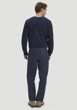 hessnatur Chino RONNEL Relaxed aus reiner Bio-Baumwolle von marine Discount