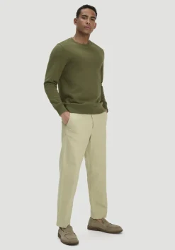 hessnatur Chino RONNEL Relaxed aus reiner Bio-Baumwolle von pastellmoos