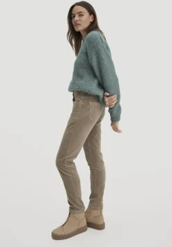 hessnatur Cordhose Slim Leg Regular aus Bio-Baumwolle von beige Discount