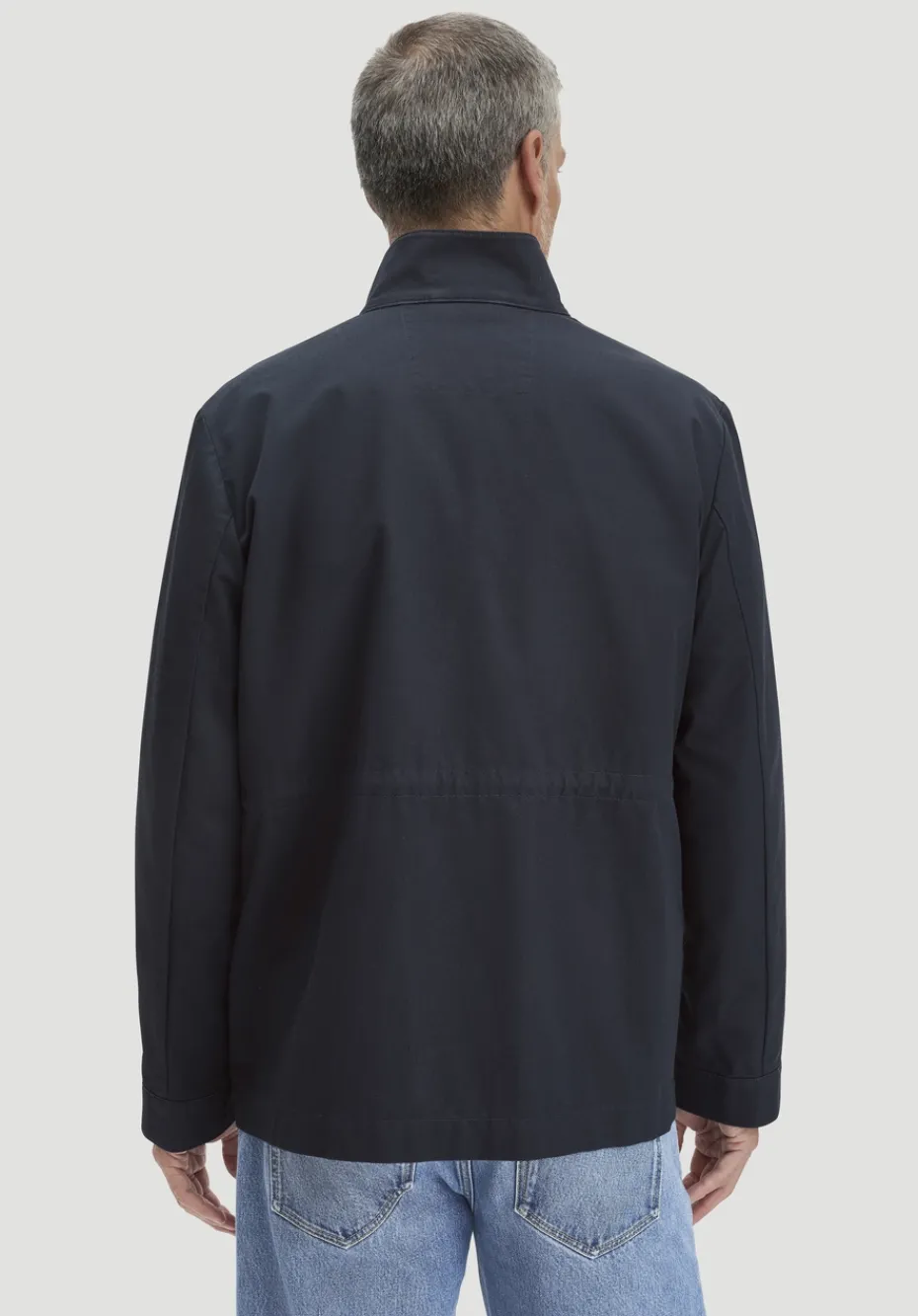hessnatur Field Jacket Regular NATURE SHELL aus reiner Bio-Baumwolle von marine Clearance