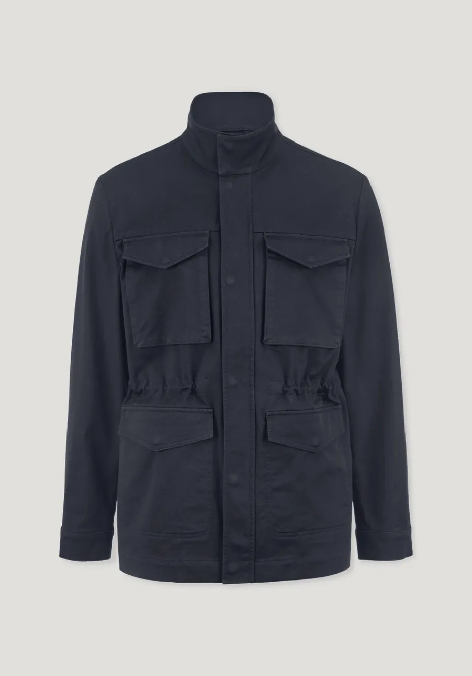 hessnatur Field Jacket Regular NATURE SHELL aus reiner Bio-Baumwolle von marine Clearance
