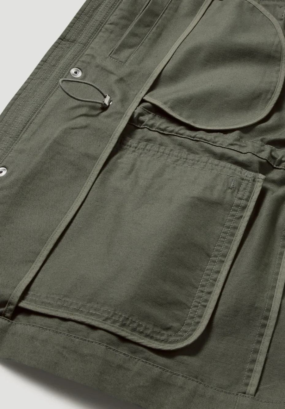 hessnatur Field Jacket Regular NATURE SHELL aus reiner Bio-Baumwolle von oliv Hot