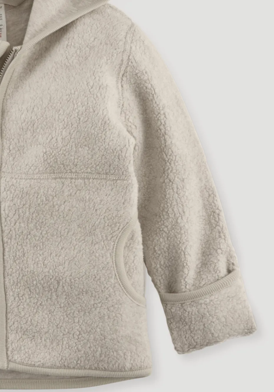 hessnatur Fleece Jacke aus reiner Bio-Baumwolle von düne Online