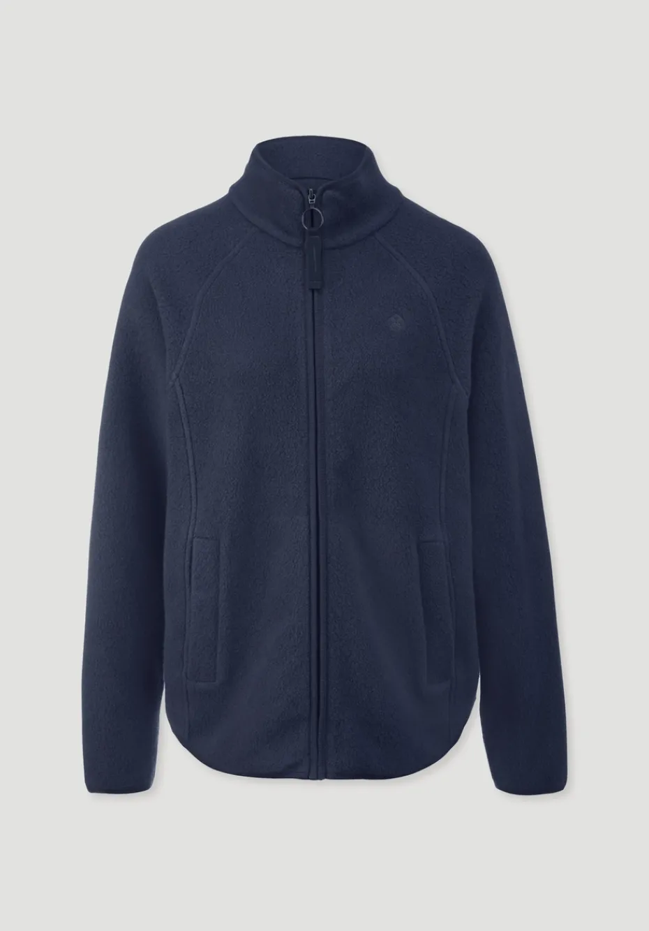 hessnatur Fleece Jacke Relaxed ACTIVE LIGHT aus Bio-Baumwolle von mitternachtsblau Sale