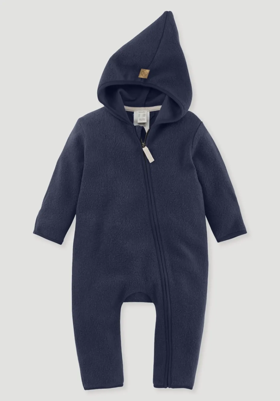 hessnatur Fleece Overall aus reiner Bio-Baumwolle von dunkelblau Best