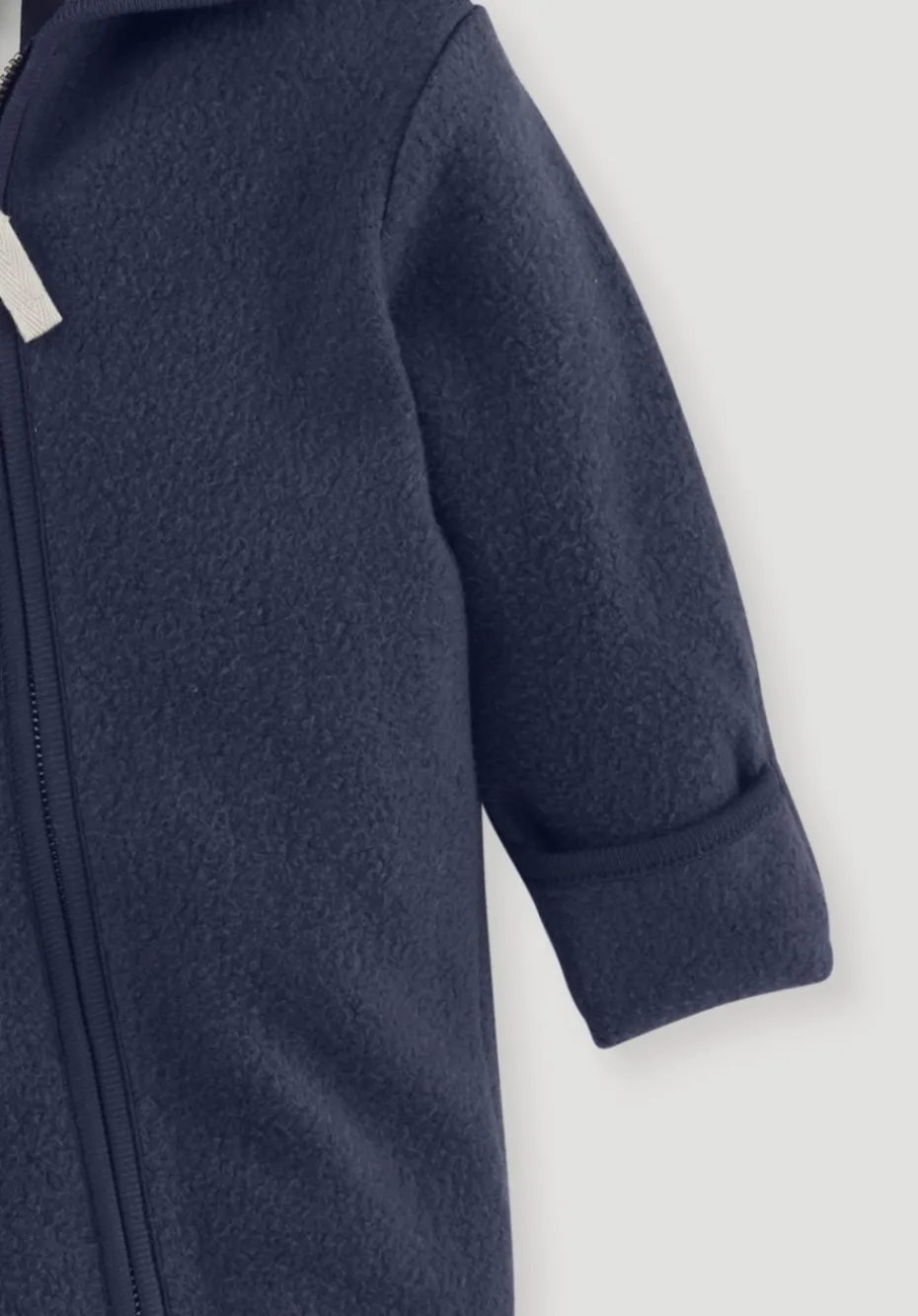 hessnatur Fleece Overall aus reiner Bio-Baumwolle von dunkelblau Best