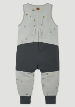 hessnatur Fleece Sommer Overall mit Softshell aus reiner Bio-Baumwolle von nebelgrau Online