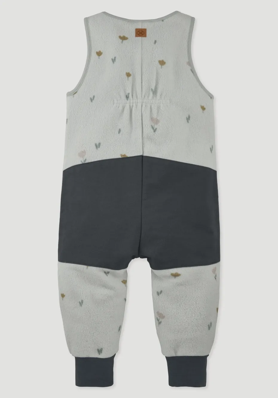 hessnatur Fleece Sommer Overall mit Softshell aus reiner Bio-Baumwolle von nebelgrau Online