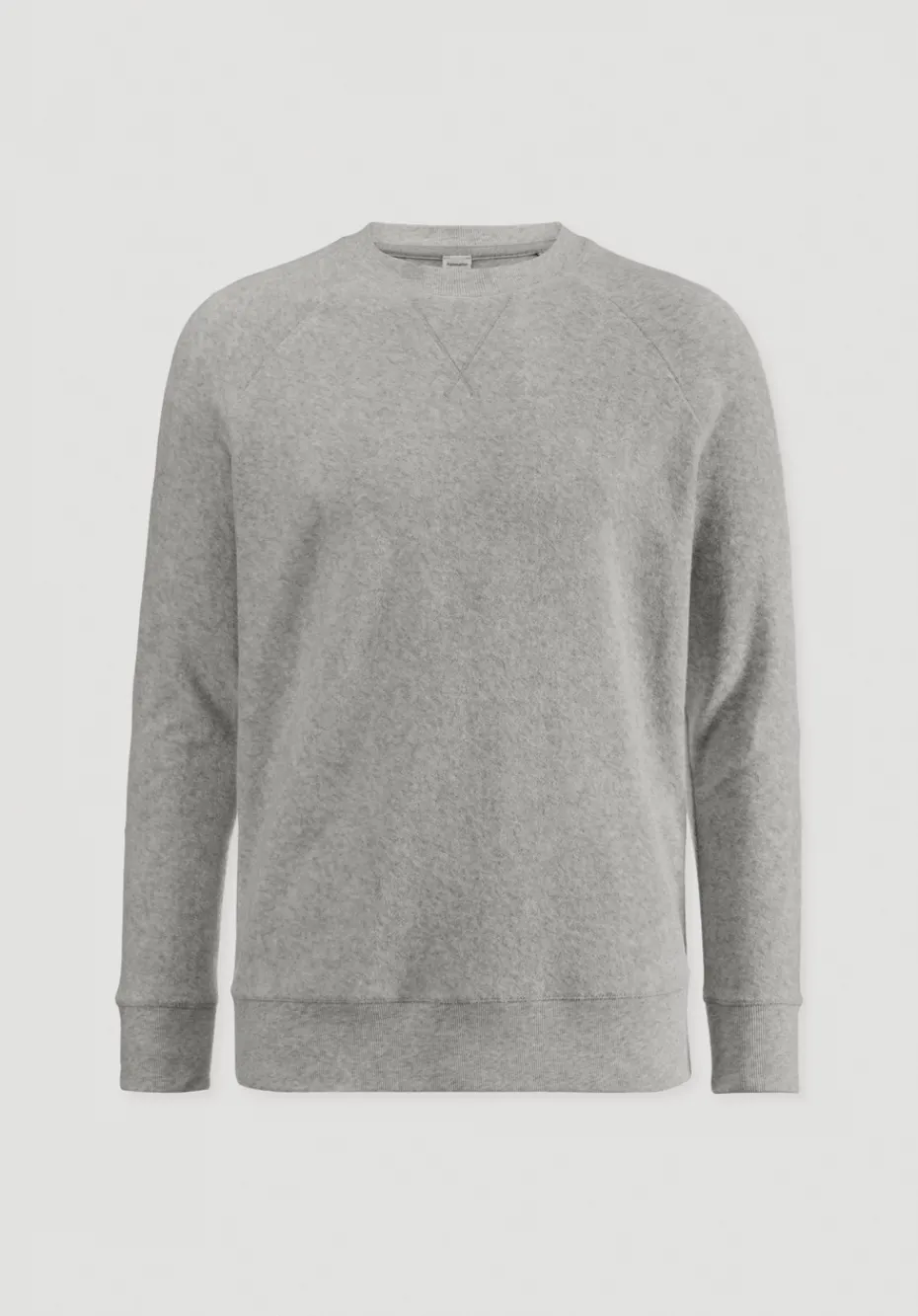 hessnatur Frottee Schlafshirt PURE COTTON aus reiner Bio-Baumwolle von hellgrau Discount