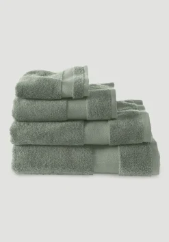 hessnatur Frottier Handtuch aus reiner Bio-Baumwolle von thymian Discount