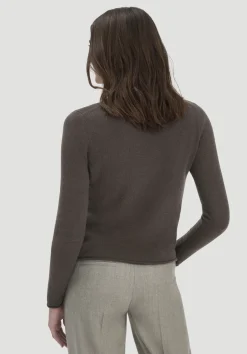 hessnatur FTC × Pullover Regular aus reinem Cashmere von espresso Discount