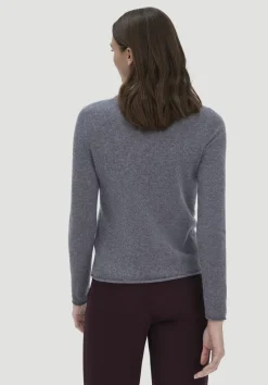 hessnatur FTC × Pullover Regular aus reinem Cashmere von anthrazit Outlet