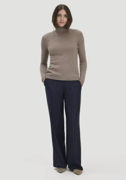 hessnatur FTC × Rollkragen Pullover Regular aus reinem Cashmere von camel Sale