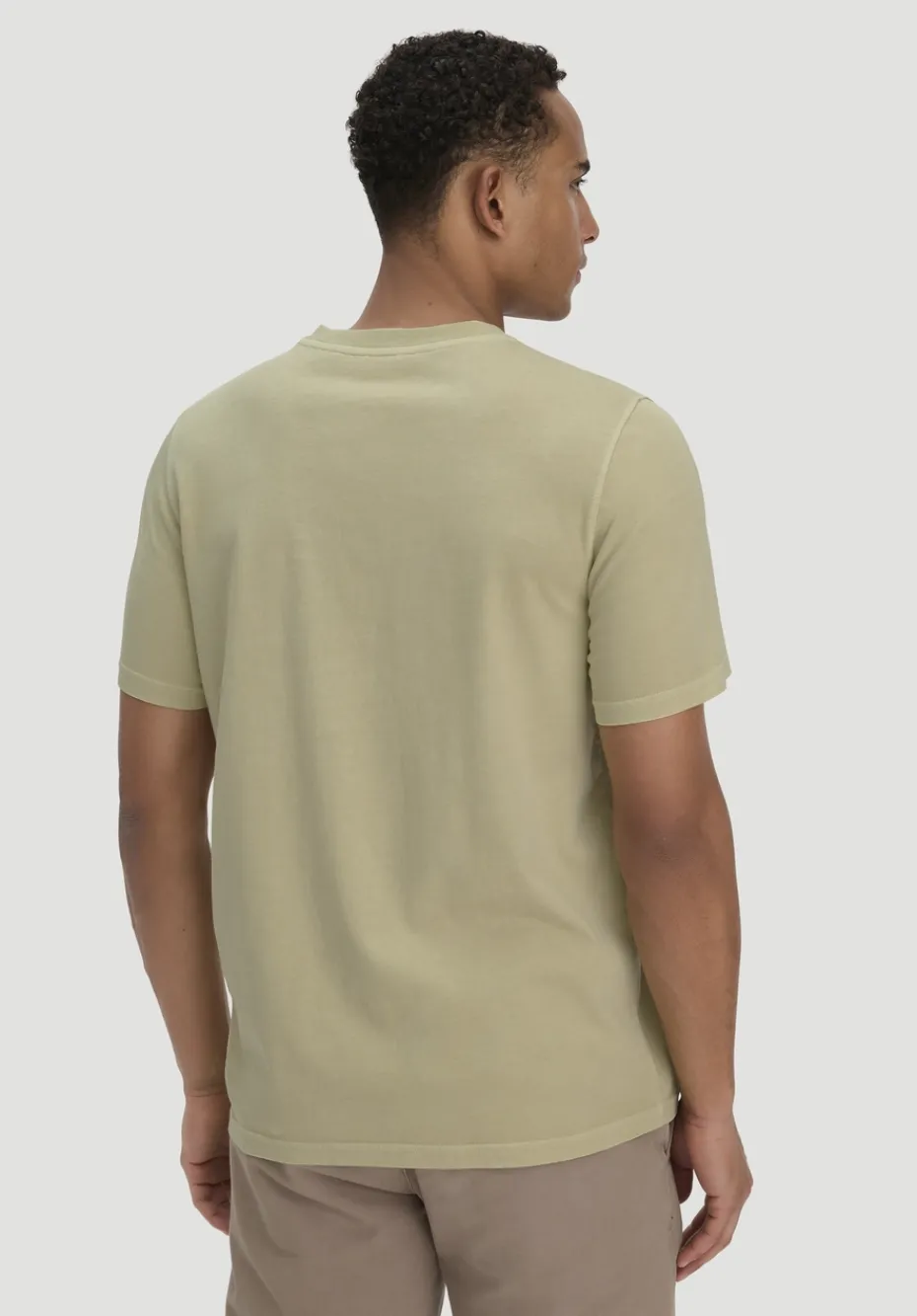 hessnatur Heavy Jersey Henley Shirt Relaxed aus reiner Bio-Baumwolle von pastellmoos Online