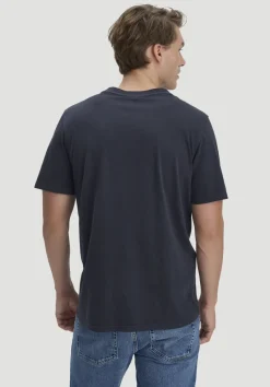 hessnatur Heavy Jersey Henley Shirt Relaxed aus reiner Bio-Baumwolle von marine Outlet