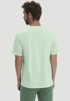 hessnatur Heavy Jersey Shirt Relaxed aus reiner Bio-Baumwolle von pastellmint Clearance