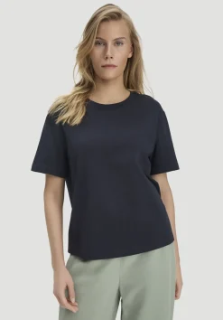 hessnatur Heavy Jersey T-Shirt aus reiner Bio-Baumwolle von marine Discount