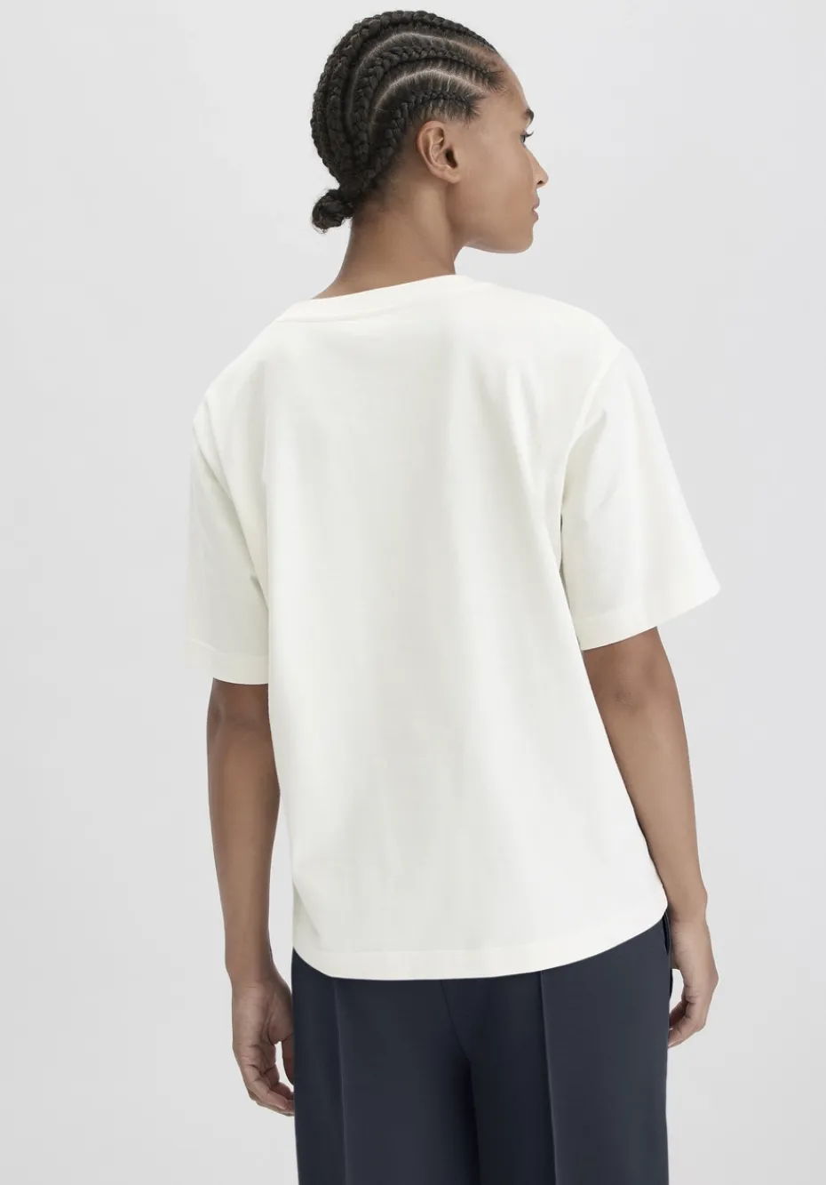 hessnatur Heavy Jersey T-Shirt Oversize aus reiner Bio-Baumwolle von naturweiss Best