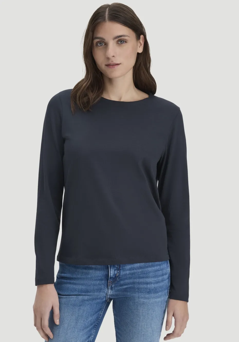 hessnatur Heavy Shirt Relaxed aus reiner Bio-Baumwolle von marine Discount