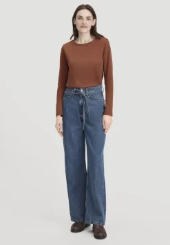 hessnatur Heavy Shirt Relaxed aus reiner Bio-Baumwolle von rost Outlet