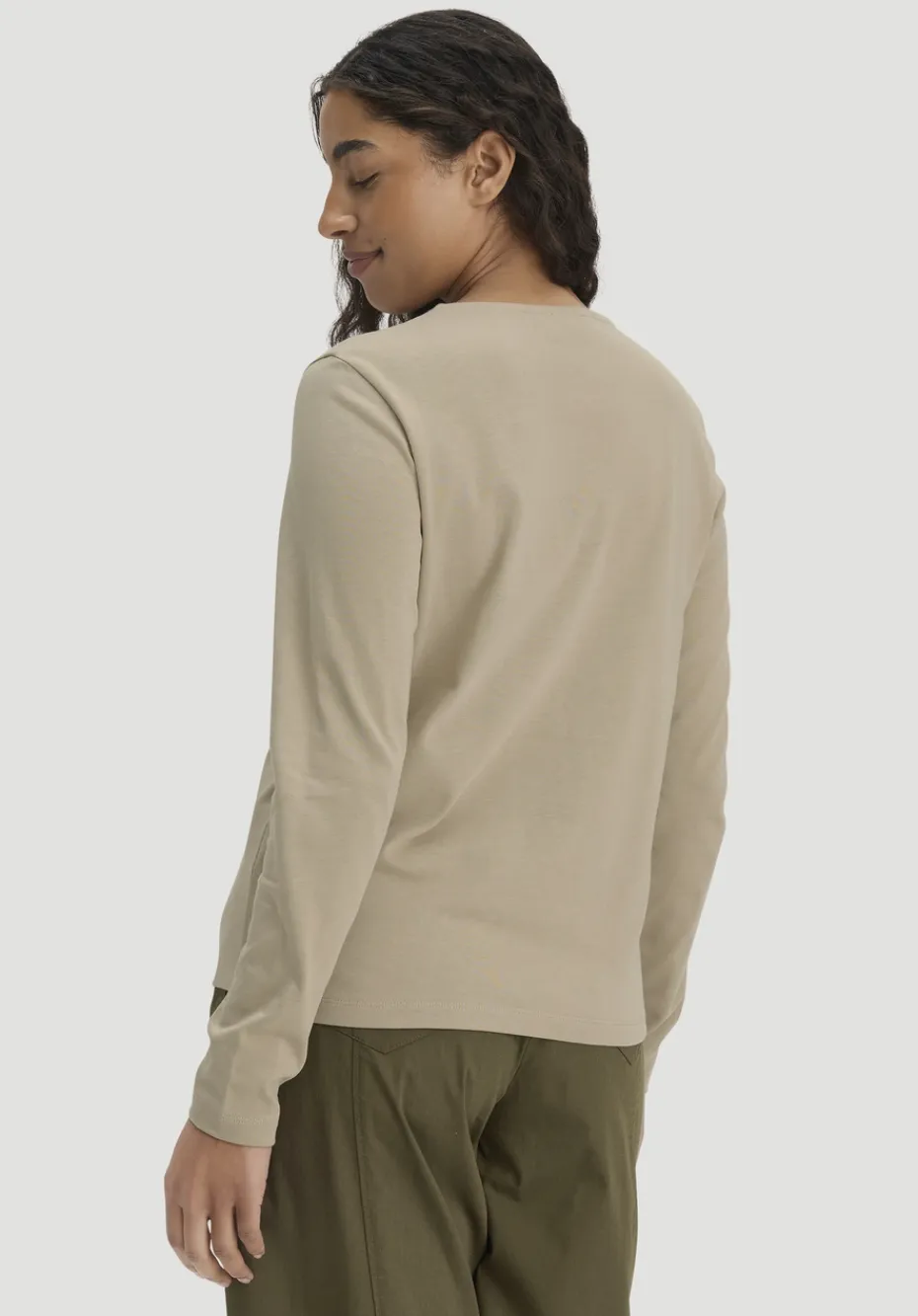 hessnatur Heavy Shirt Relaxed aus reiner Bio-Baumwolle von sand Outlet