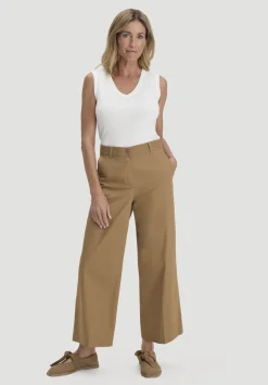 hessnatur Hose Culotte Regular aus Bio-Baumwolle von camelbraun Discount