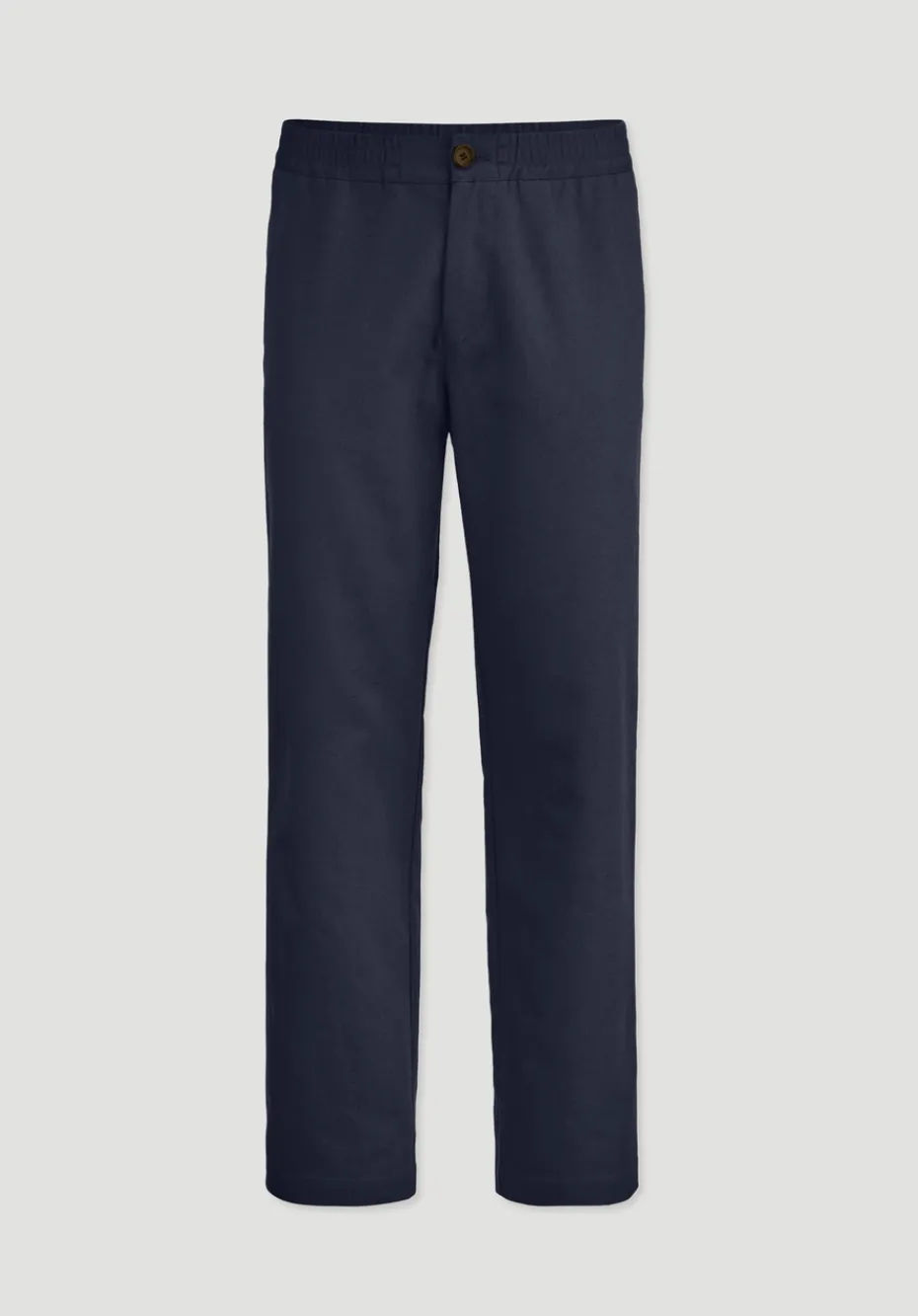 hessnatur Hose ENEA Regular aus Bio-Baumwolle mit Leinen von marine Sale