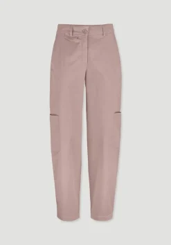 hessnatur Hose Soft Utility Cargo Relaxed aus Bio-Baumwolle von rosé Sale