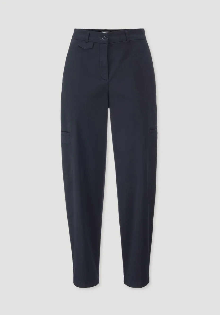 hessnatur Hose Soft Utility Cargo Relaxed aus Bio-Baumwolle von marine Hot