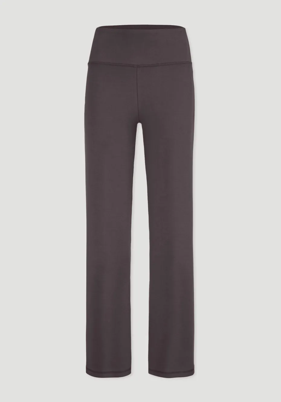 hessnatur Hose Wide Leg ACTIVE COMFORT aus Bio-Baumwolle von mauvebraun