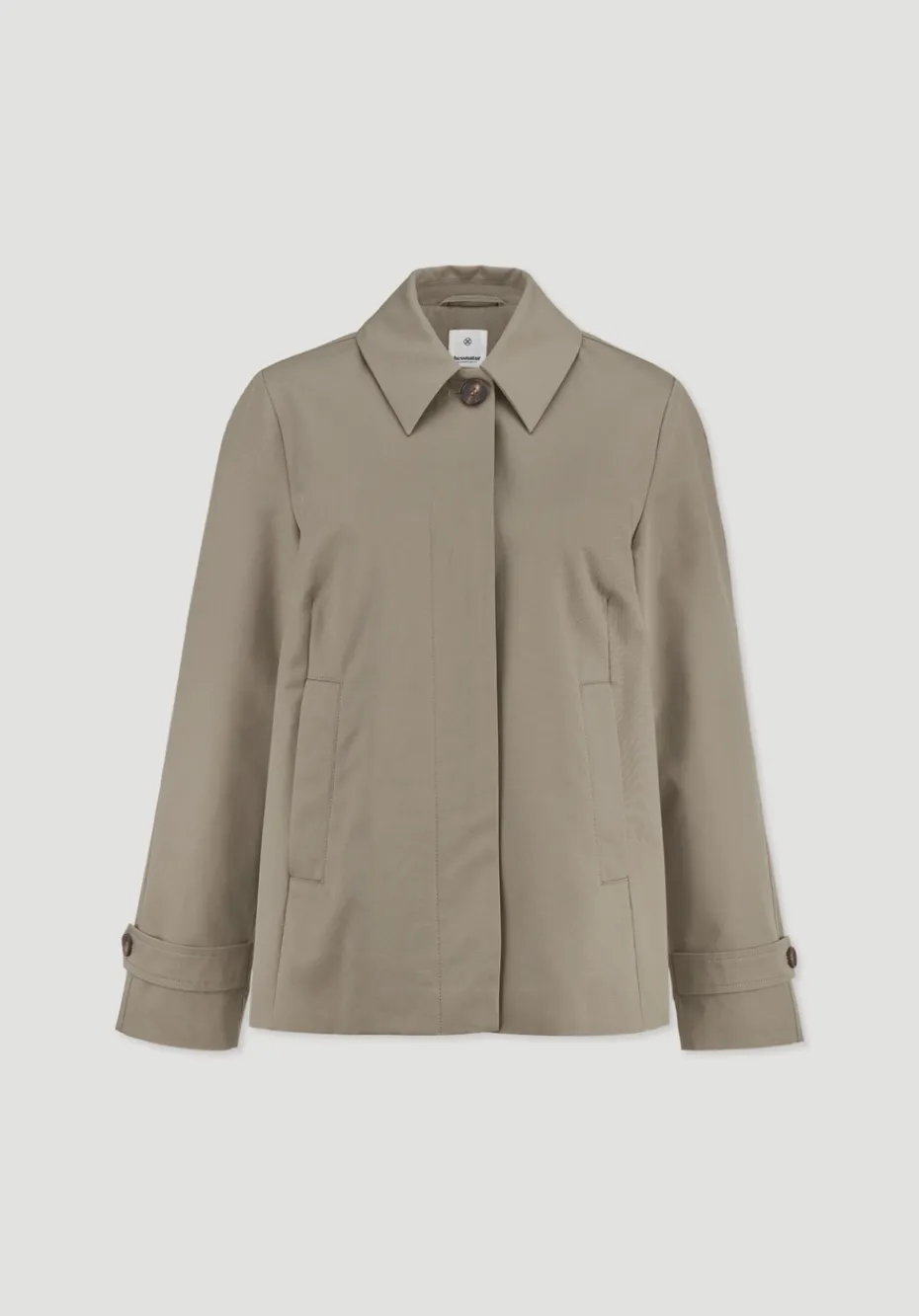 hessnatur Jacke Regular NATURE SHELL aus reiner Bio-Baumwolle von beige Hot