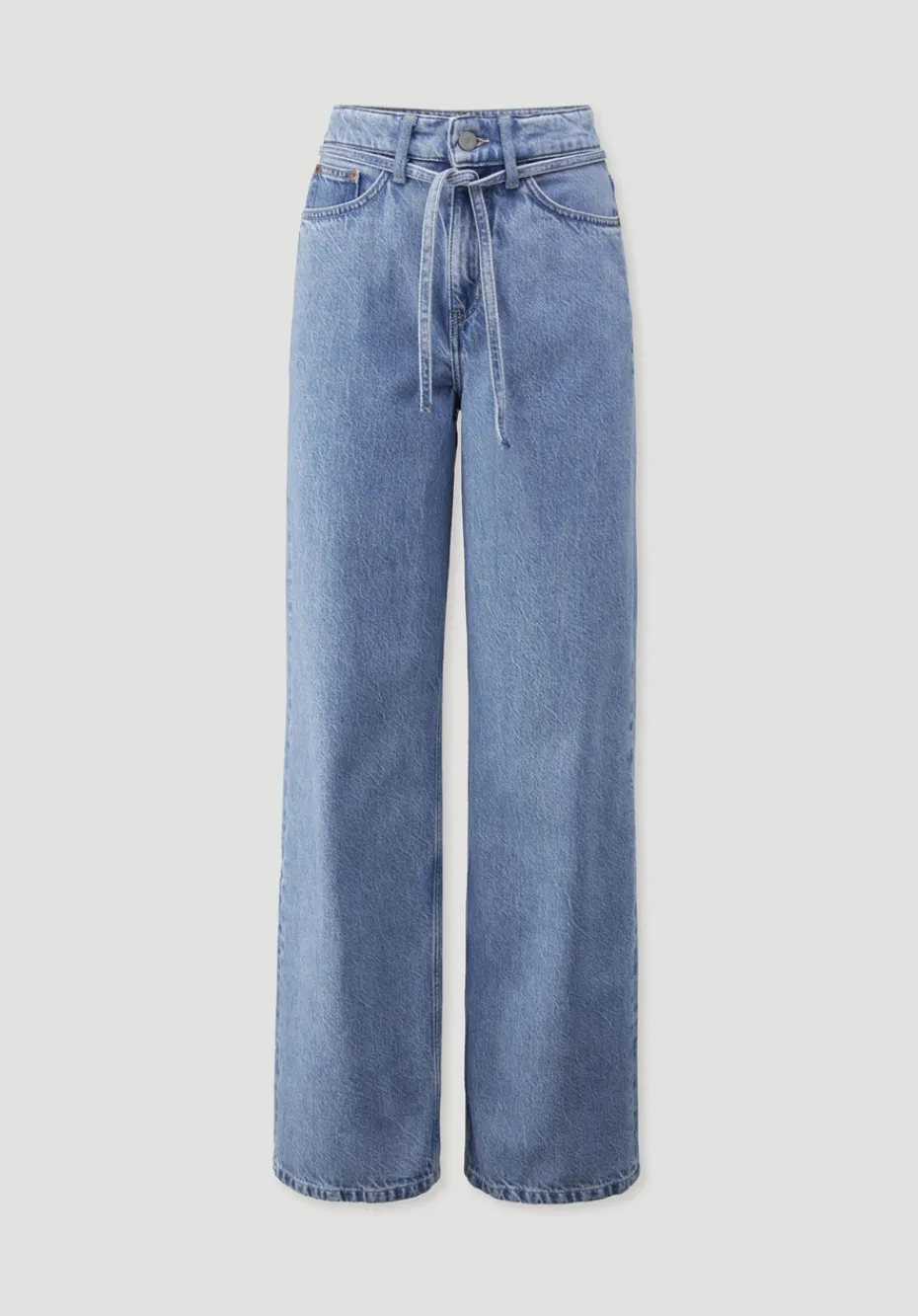 hessnatur Jeans ALVA Wide Leg Soft aus Bio-Baumwolle mit TENCEL™ Lyocell von light blue Online