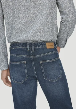 hessnatur Jeans BEN Regular Straight aus Bio-Denim von dark blue Sale