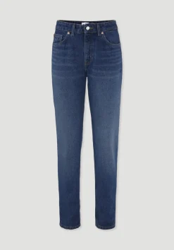 hessnatur Jeans HANNA Mom High Rise aus reinem Bio-Denim von dark blue Clearance
