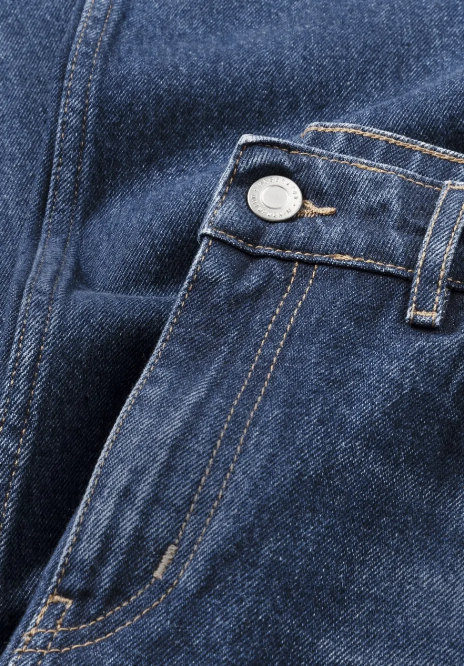 hessnatur Jeans HANNA Mom High Rise aus reinem Bio-Denim von dark blue Clearance