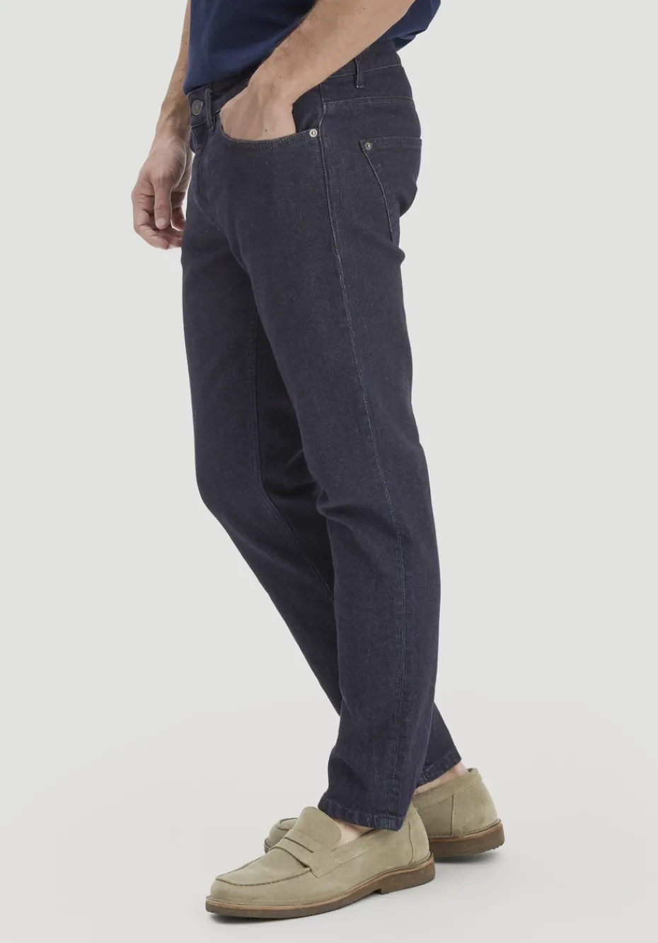 hessnatur Jeans JASPER Slim aus Bio-Denim von pure blue Outlet