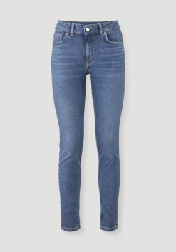 hessnatur Jeans LINA Mid Rise Skinny aus Bio-Denim von medium blue Best