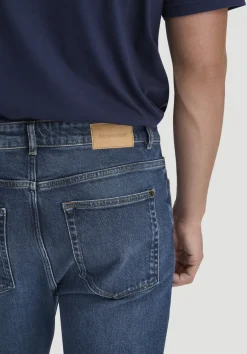 hessnatur Jeans MADS Relaxed Tapered aus Bio-Denim von dark blue